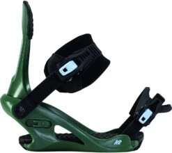 Women's K2 Bedford Green Bindings Less 40% 7 Women's K2 Bedford Green Bindings Less 40% -JADEN Snow Store K2BedfordGreenSide
