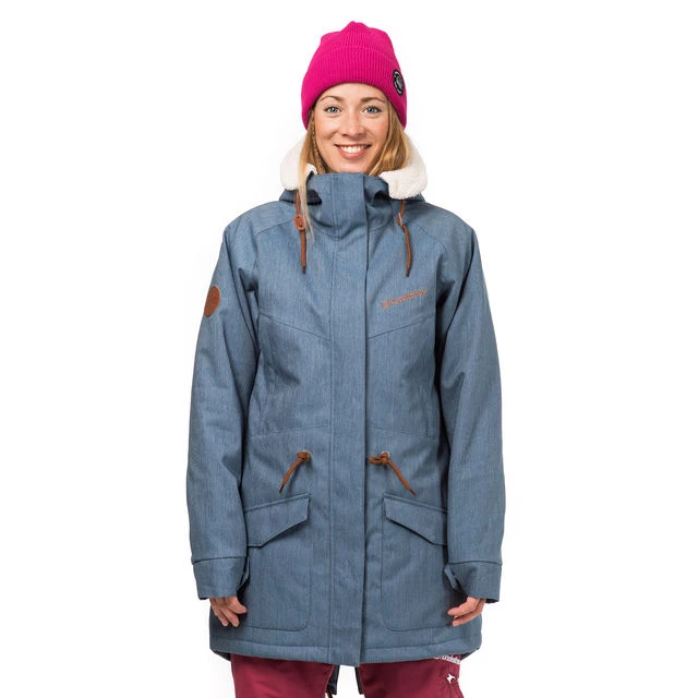 Women's Horsefeathers Mica Jacket Light Denim 4 Women's Horsefeathers Mica Jacket Light Denim - Image 2