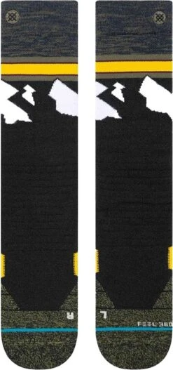 Stance Route 2 Snow Socks (navy) -JADEN Snow Store ROUTE2NaAVYFRONT