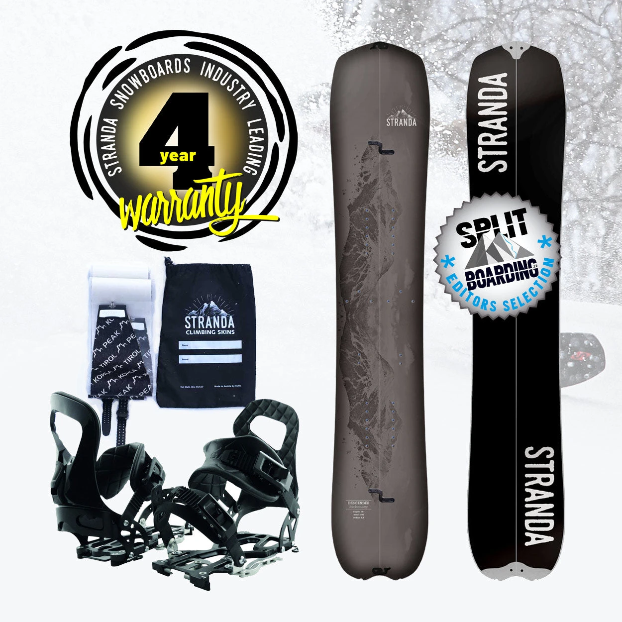 Men's Stranda Descender BC Splitboard Package 4 Men's Stranda Descender BC Splitboard Package - Image 2
